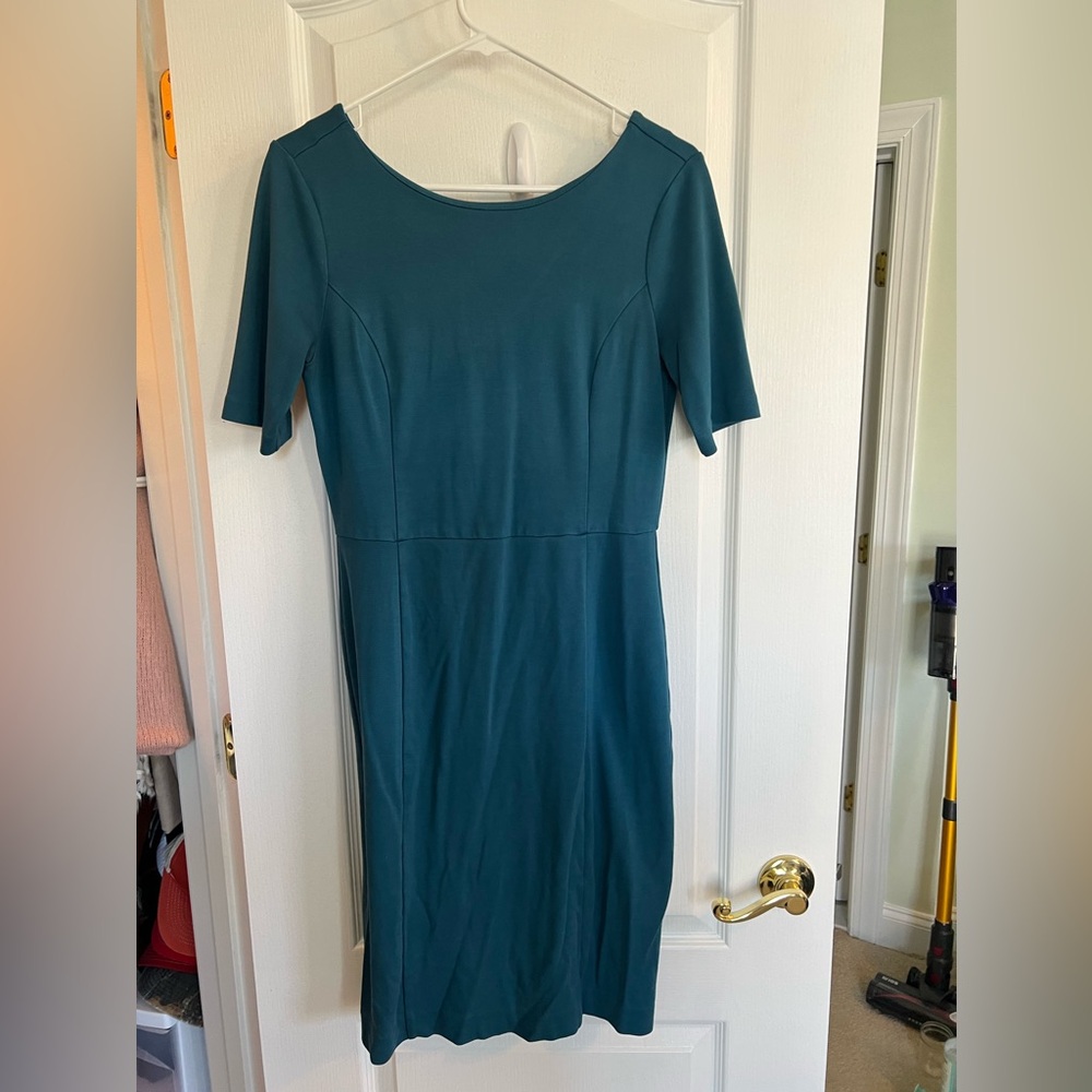 Ann Taylor Blue sleeve dress